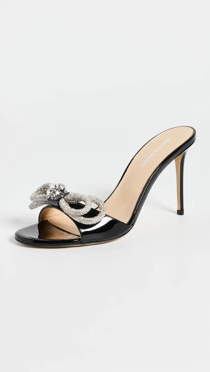 Mach & Mach Double Bow Patent Leather Heels | Thumbnail 2 Mach & Mach Double Bow Patent Leather Heels | Thumbnail 2