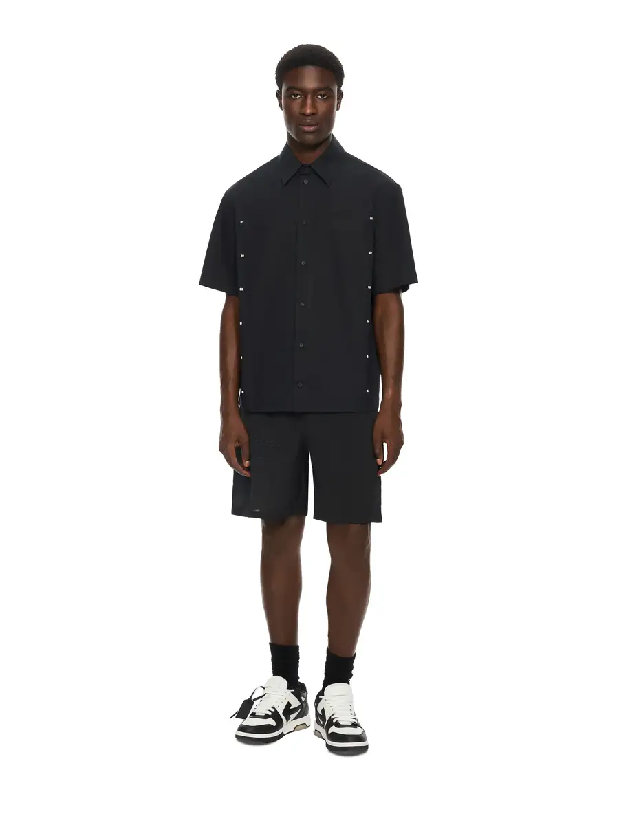 Off-White Chakra Arrow Poplin Slim Bowling Shirt | Thumbnail 2 Off-White Chakra Arrow Poplin Slim Bowling Shirt | Thumbnail 2