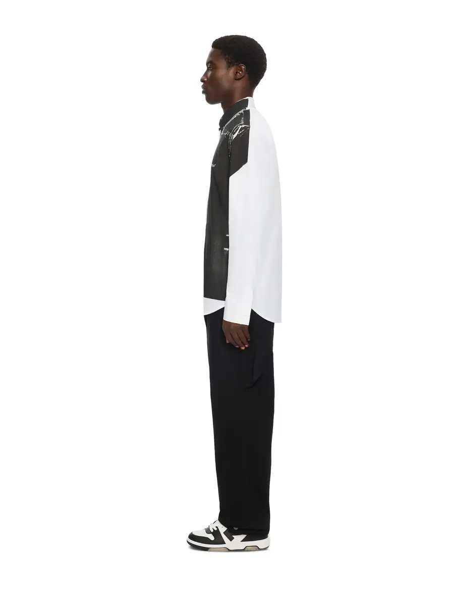 Off-White Negative Bookish Regular Shirt | Thumbnail 3 Off-White Negative Bookish Regular Shirt | Thumbnail 3