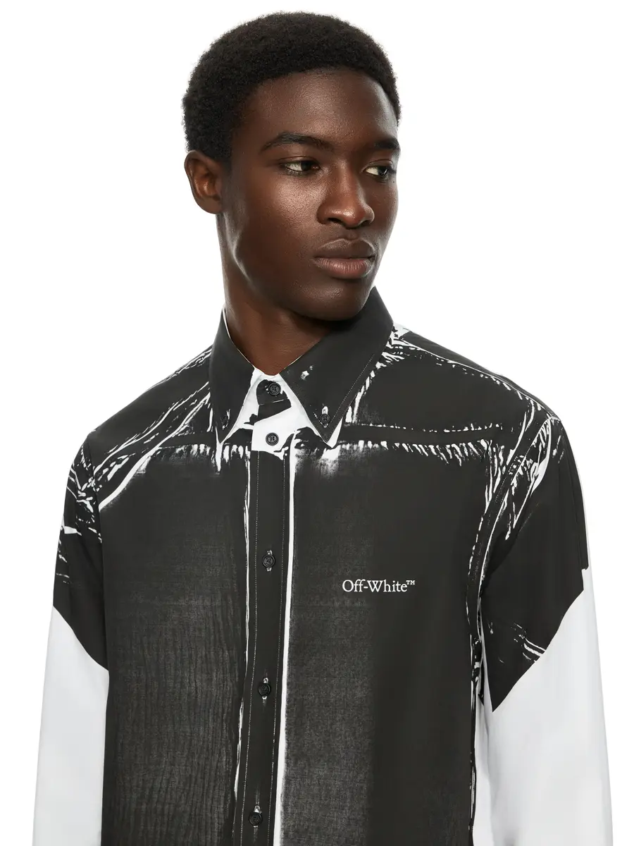 Off-White Negative Bookish Regular Shirt | Thumbnail 5 Off-White Negative Bookish Regular Shirt | Thumbnail 5