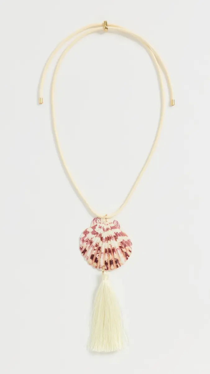 Logan Tay Scallop Shell Tassel Necklace | Thumbnail 2 Logan Tay Scallop Shell Tassel Necklace | Thumbnail 2