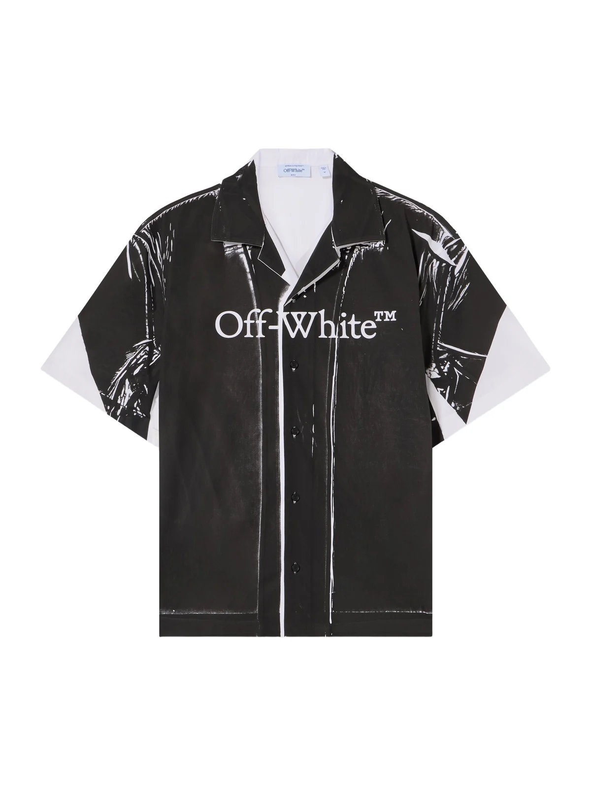 Negative Big Bookish Bowling Shirt Negative Big Bookish Bowling Shirt