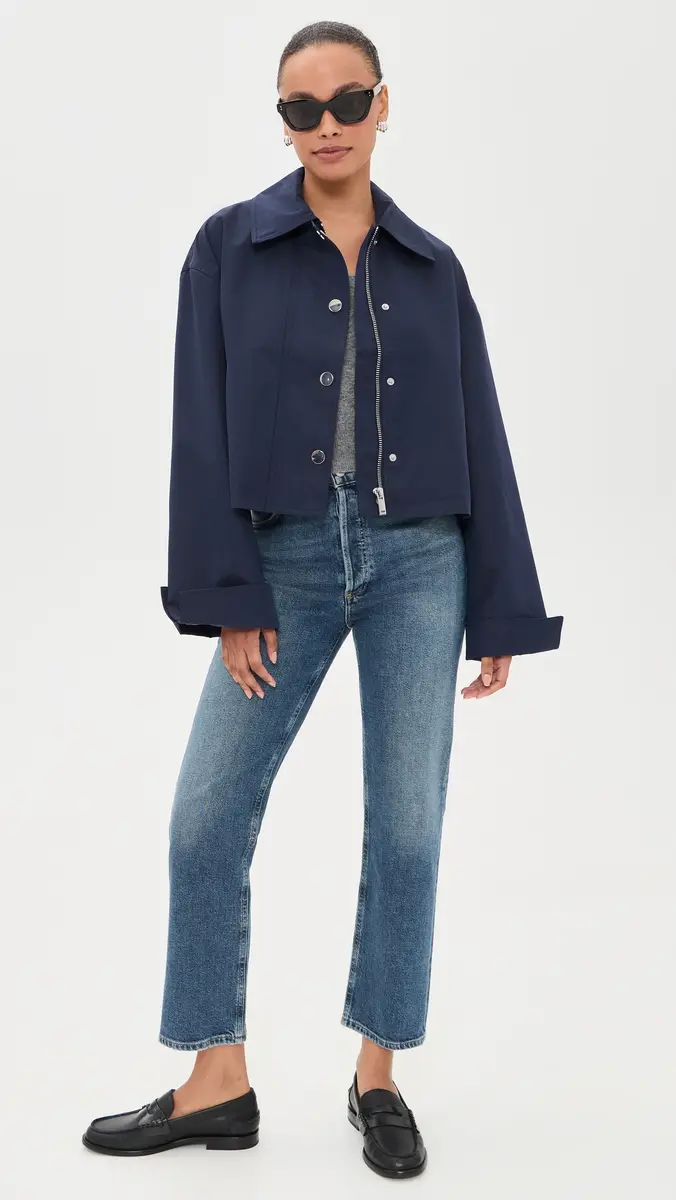 Favorite Daughter The Rue Cropped Trench | Thumbnail 5