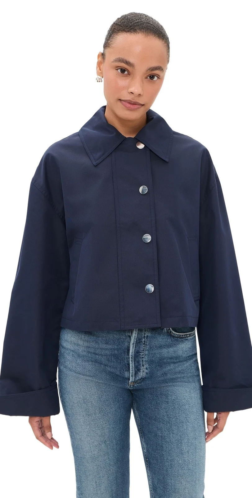 Favorite Daughter The Rue Cropped Trench