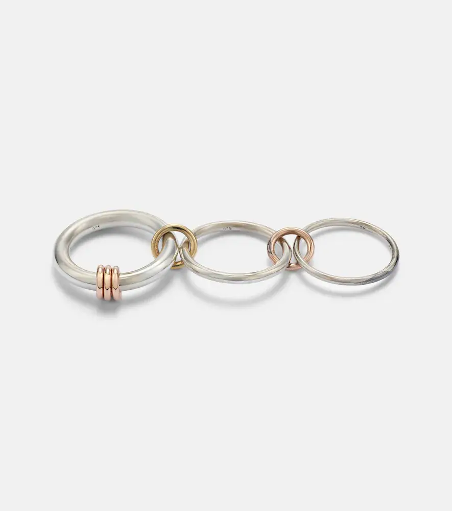 Spinelli Kilcollin Orion sterling silver, 18kt gold, and 18kt rose gold ring | Thumbnail 3 Spinelli Kilcollin Orion sterling silver, 18kt gold, and 18kt rose gold ring | Thumbnail 3