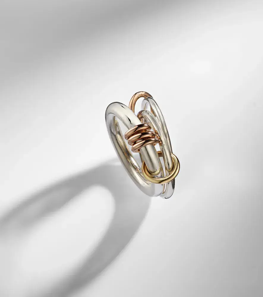 Spinelli Kilcollin Orion sterling silver, 18kt gold, and 18kt rose gold ring | Thumbnail 6 Spinelli Kilcollin Orion sterling silver, 18kt gold, and 18kt rose gold ring | Thumbnail 6