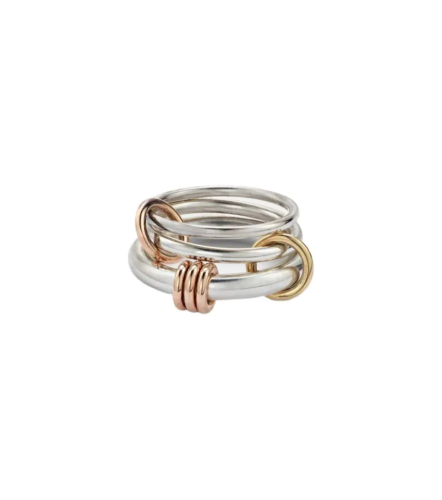 Spinelli Kilcollin Orion sterling silver, 18kt gold, and 18kt rose gold ring | Image 1 Spinelli Kilcollin Orion sterling silver, 18kt gold, and 18kt rose gold ring | Image 1
