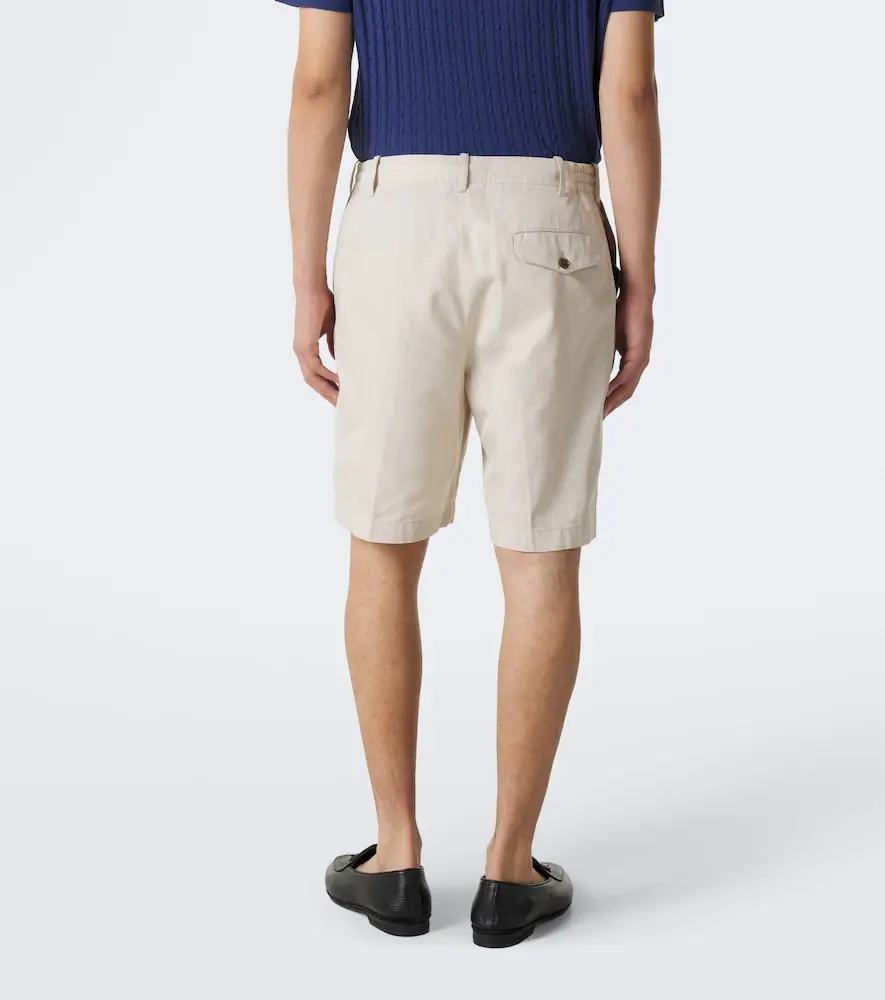 dunhill Cotton twill Bermuda shorts | Thumbnail 6