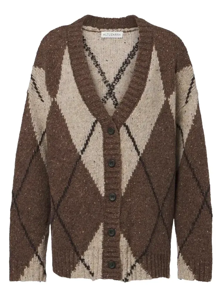 Ramblers wool and alpaca-blend cardigan Ramblers wool and alpaca-blend cardigan