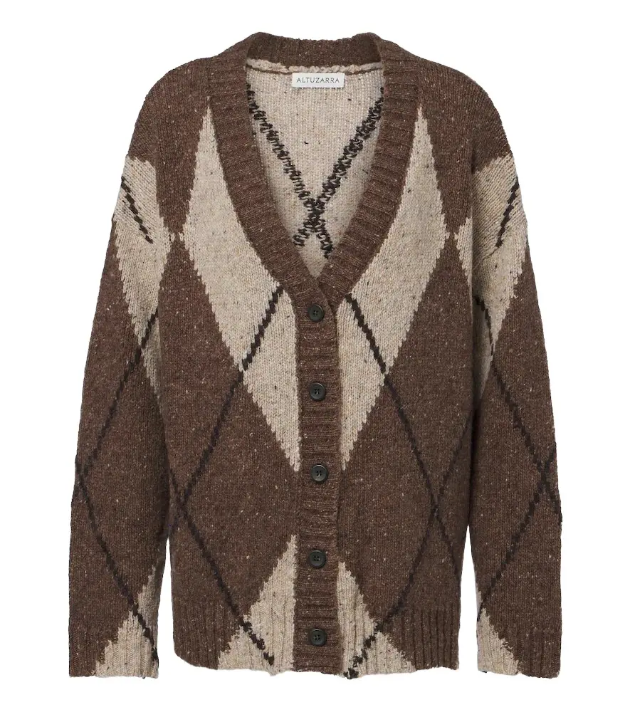 Altuzarra Ramblers wool and alpaca-blend cardigan