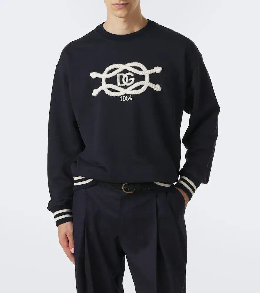 Dolce & Gabbana Logo embroidered sweatshirt | Thumbnail 2