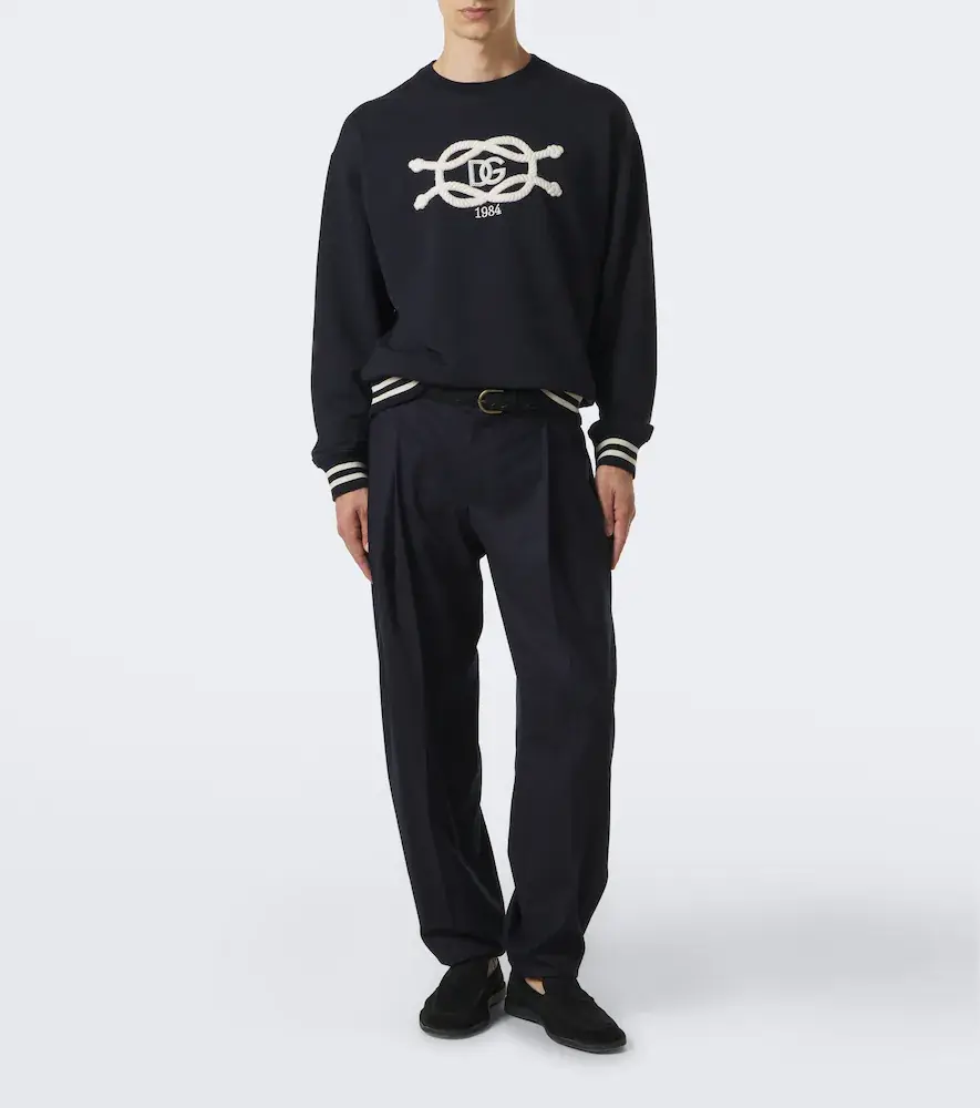 Dolce & Gabbana Logo embroidered sweatshirt | Thumbnail 5