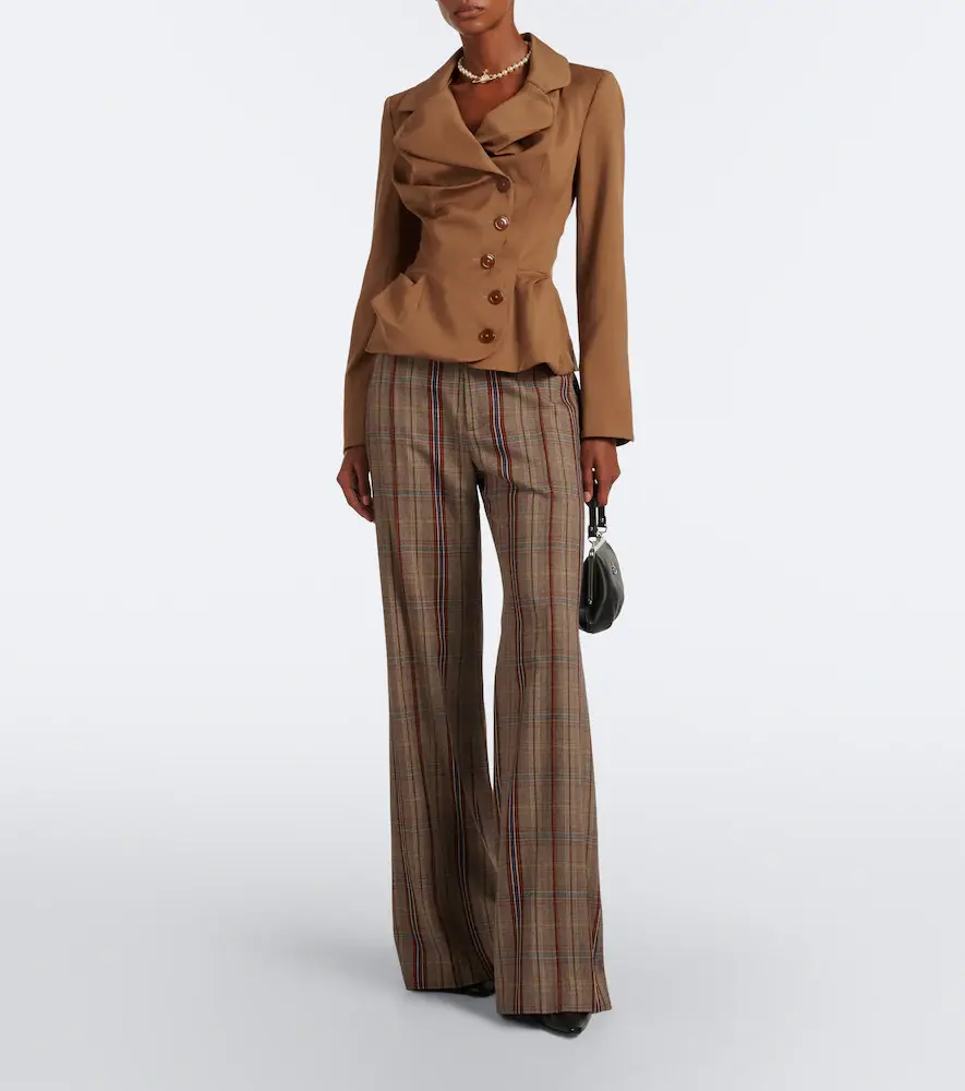 Vivienne Westwood Draped peplum virgin wool jacket | Thumbnail 5 Vivienne Westwood Draped peplum virgin wool jacket | Thumbnail 5