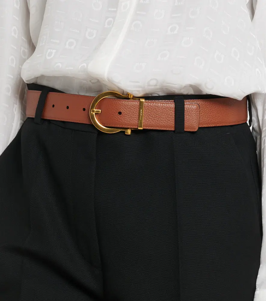 Ferragamo Gancini reversible leather belt | Thumbnail 3 Ferragamo Gancini reversible leather belt | Thumbnail 3