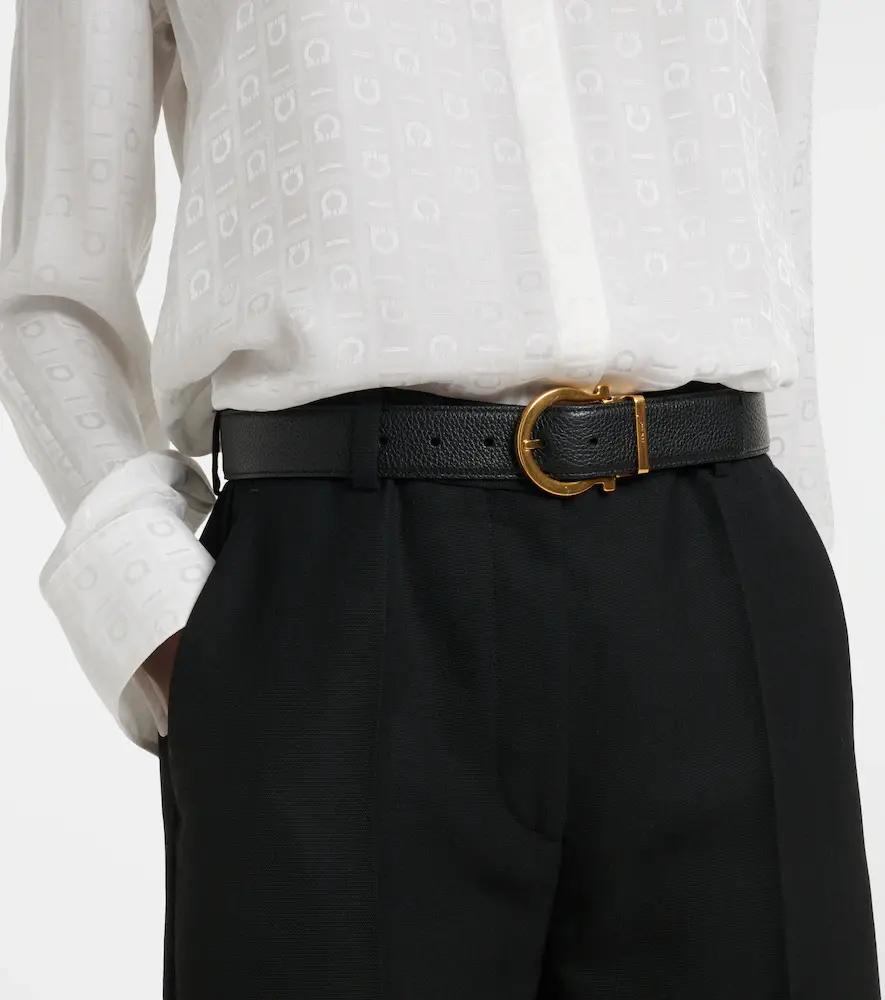 Ferragamo Gancini reversible leather belt | Thumbnail 4 Ferragamo Gancini reversible leather belt | Thumbnail 4