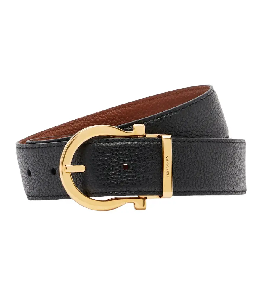 Ferragamo Gancini reversible leather belt | Image 1 Ferragamo Gancini reversible leather belt | Image 1