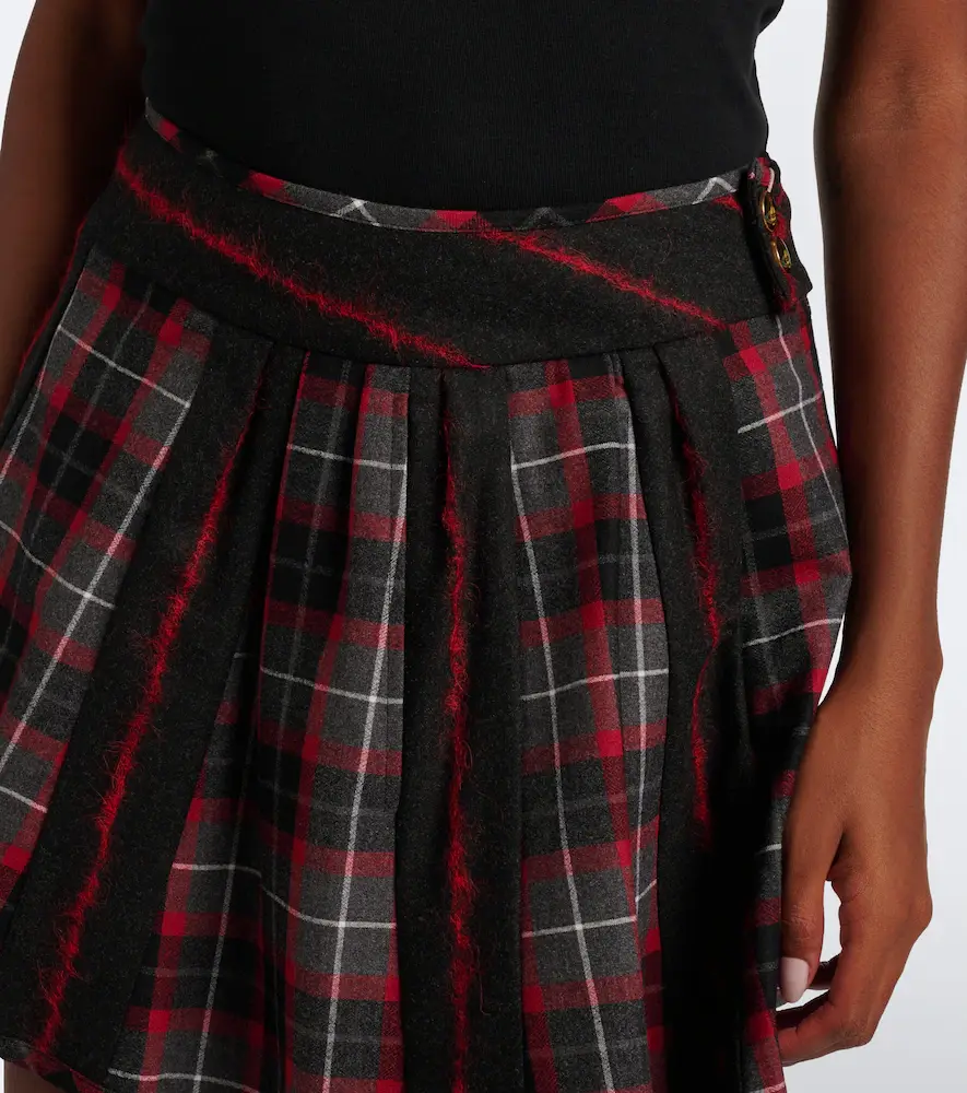 Vivienne Westwood Bell tartan wool miniskirt | Thumbnail 3