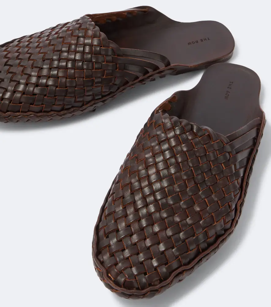 The Row Woven leather mules | Thumbnail 2