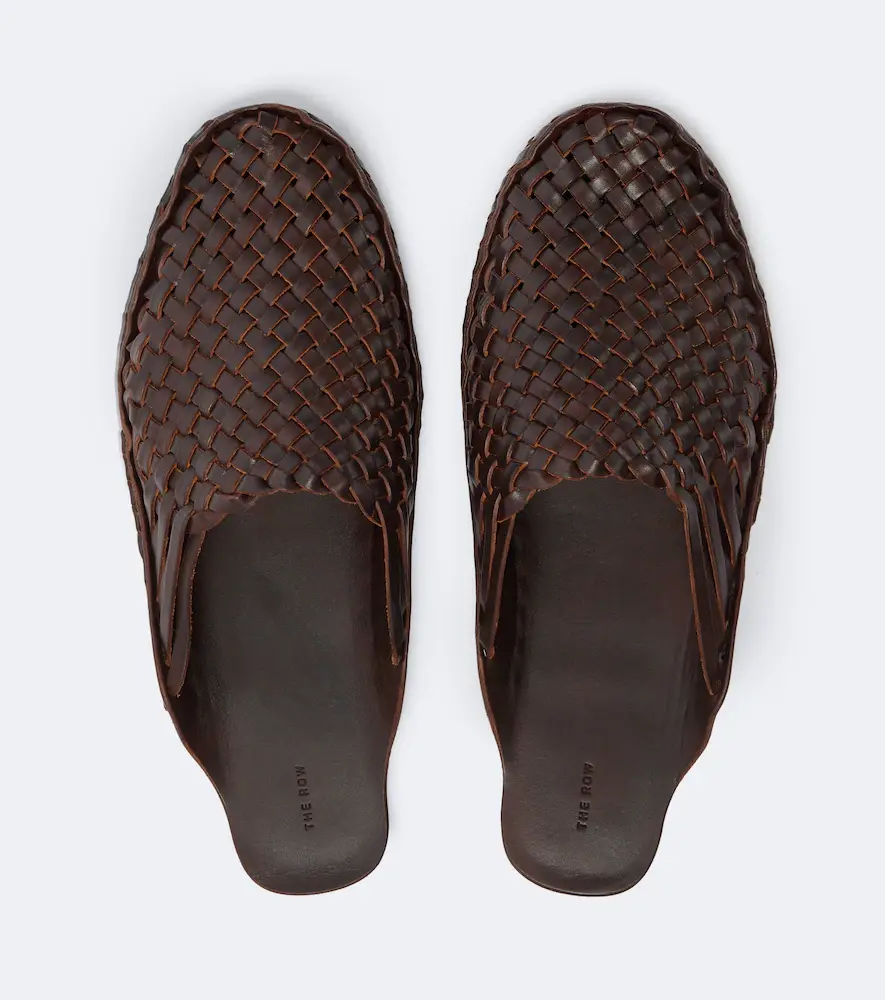 The Row Woven leather mules | Thumbnail 3