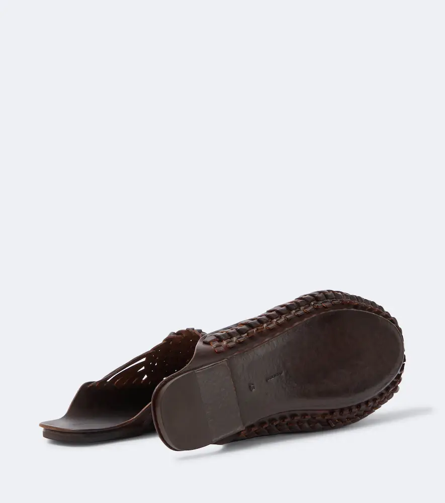 The Row Woven leather mules | Thumbnail 5