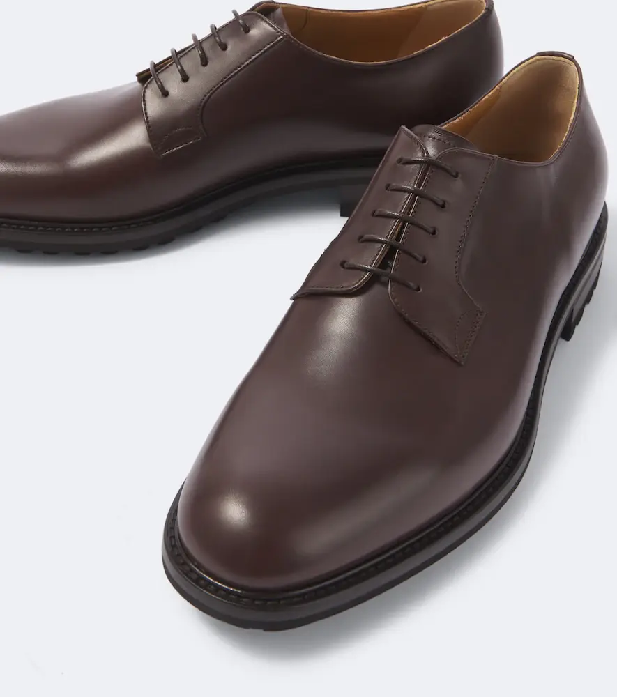 Kiton Leather Derby shoes | Thumbnail 4 Kiton Leather Derby shoes | Thumbnail 4