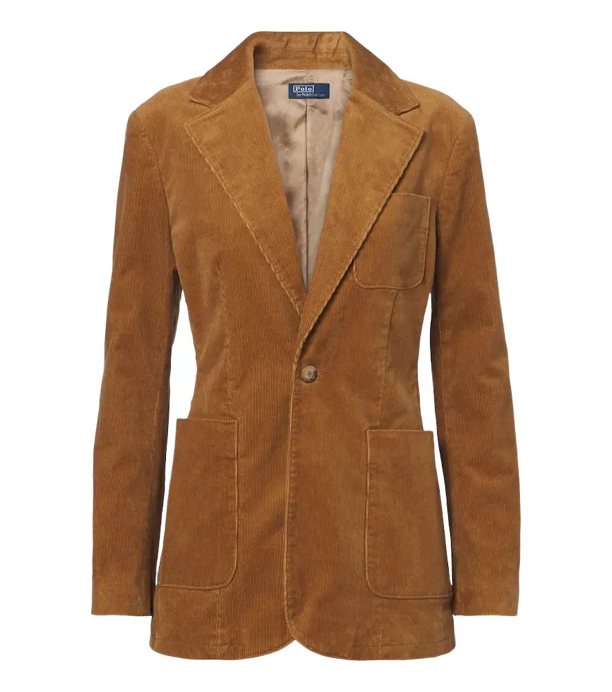 Polo Ralph Lauren Cotton corduroy blazer | Image 1 Polo Ralph Lauren Cotton corduroy blazer | Image 1