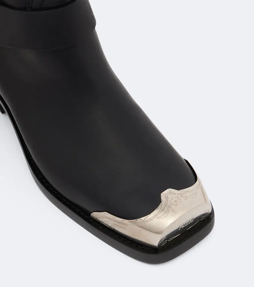 Paris Texas Roxy embellished leather biker boots | Thumbnail 2