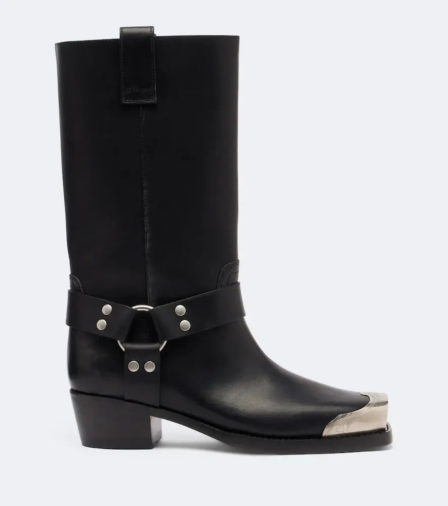 Paris Texas Roxy embellished leather biker boots | Thumbnail 3