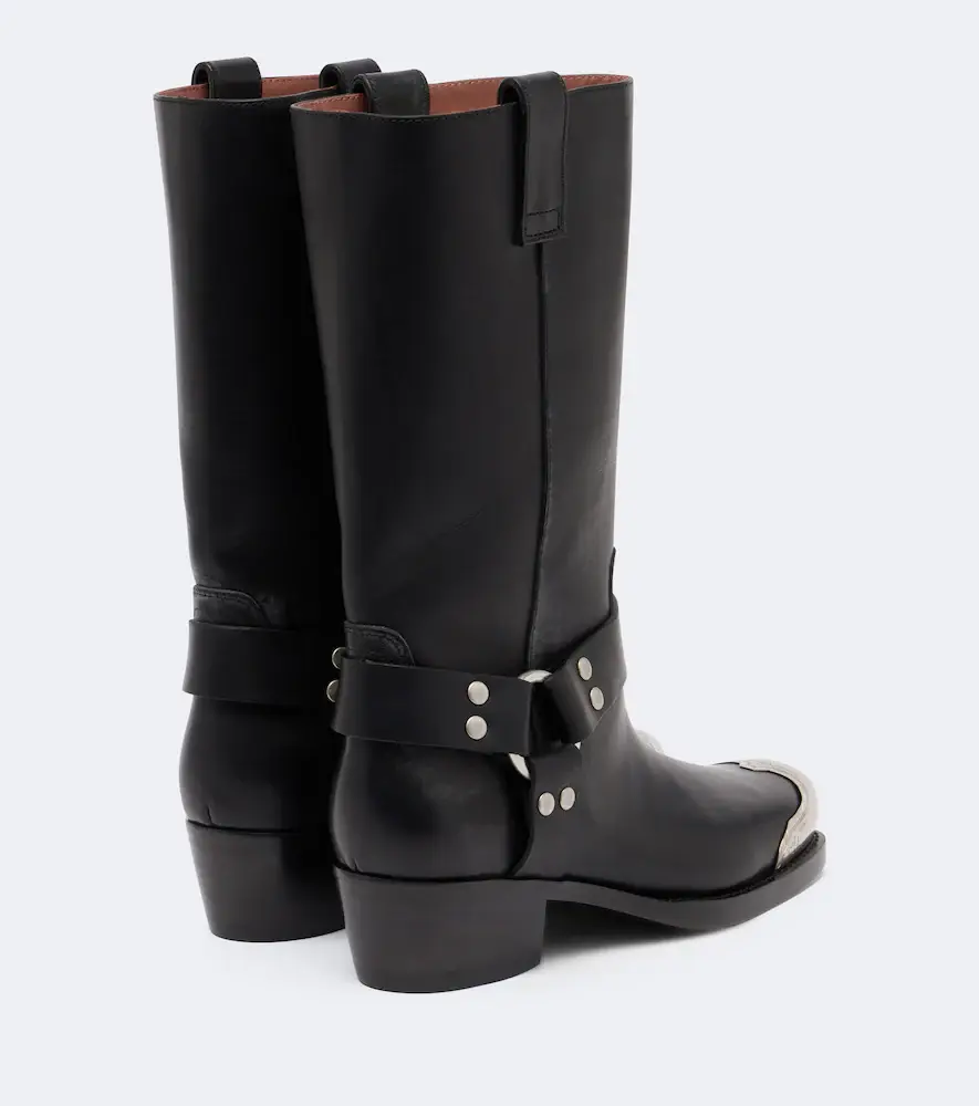 Paris Texas Roxy embellished leather biker boots | Thumbnail 4