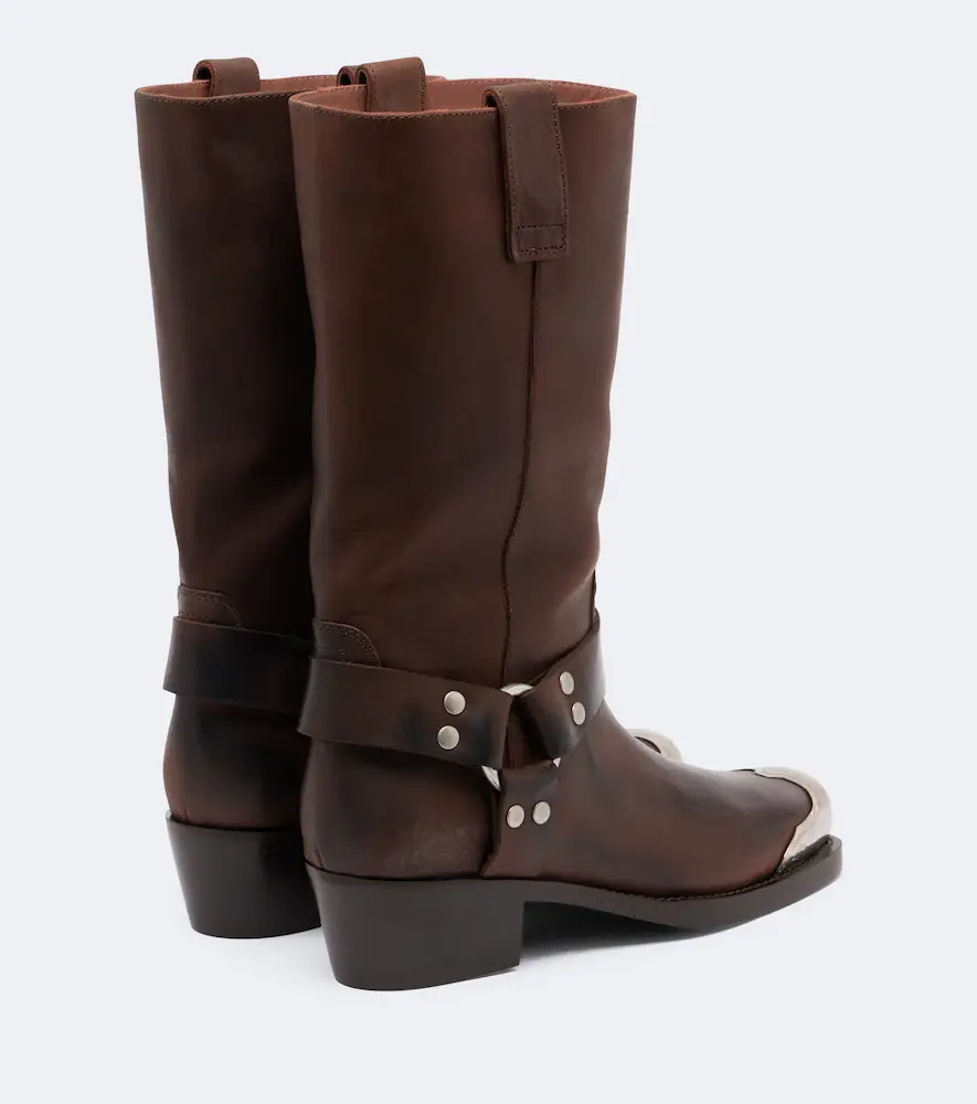 Paris Texas Roxy embellished leather biker boots | Thumbnail 4 Paris Texas Roxy embellished leather biker boots | Thumbnail 4