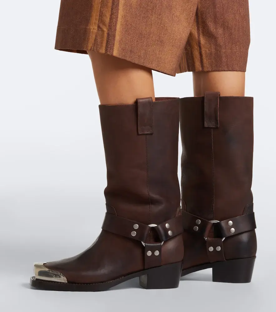 Paris Texas Roxy embellished leather biker boots | Thumbnail 6 Paris Texas Roxy embellished leather biker boots | Thumbnail 6
