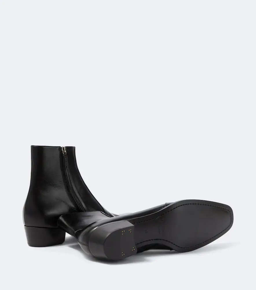 Saint Laurent Aurelien leather ankle boots | Thumbnail 2 Saint Laurent Aurelien leather ankle boots | Thumbnail 2