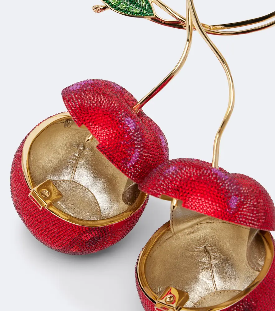 Judith Leiber Couture Cherries Small embellished clutch | Thumbnail 3 Judith Leiber Couture Cherries Small embellished clutch | Thumbnail 3