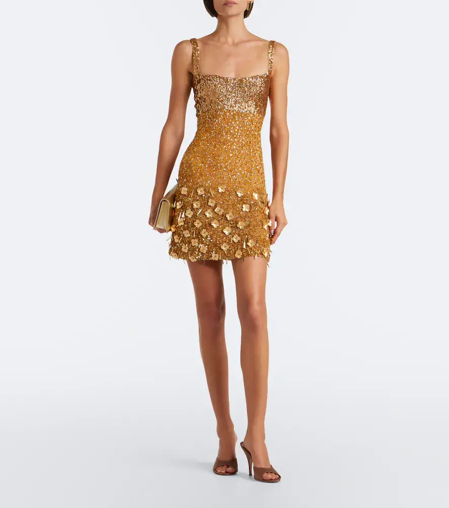 LA FUORI Là Fuori Maris sequined minidress | Thumbnail 5