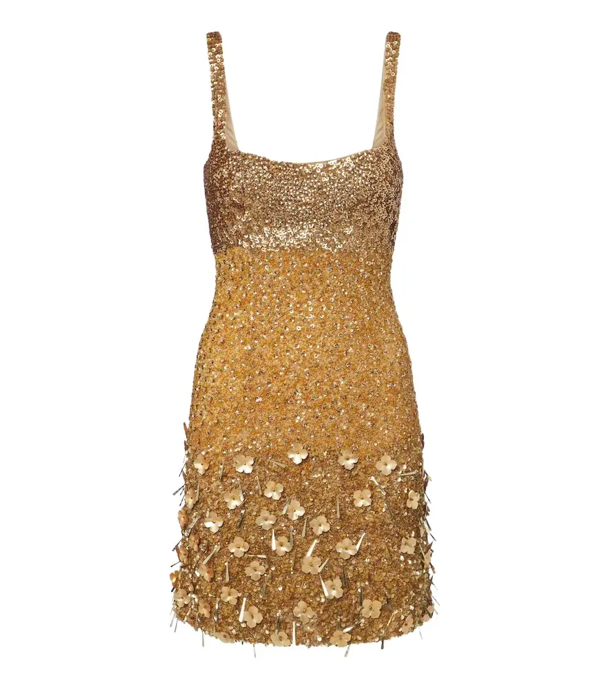 LA FUORI Là Fuori Maris sequined minidress