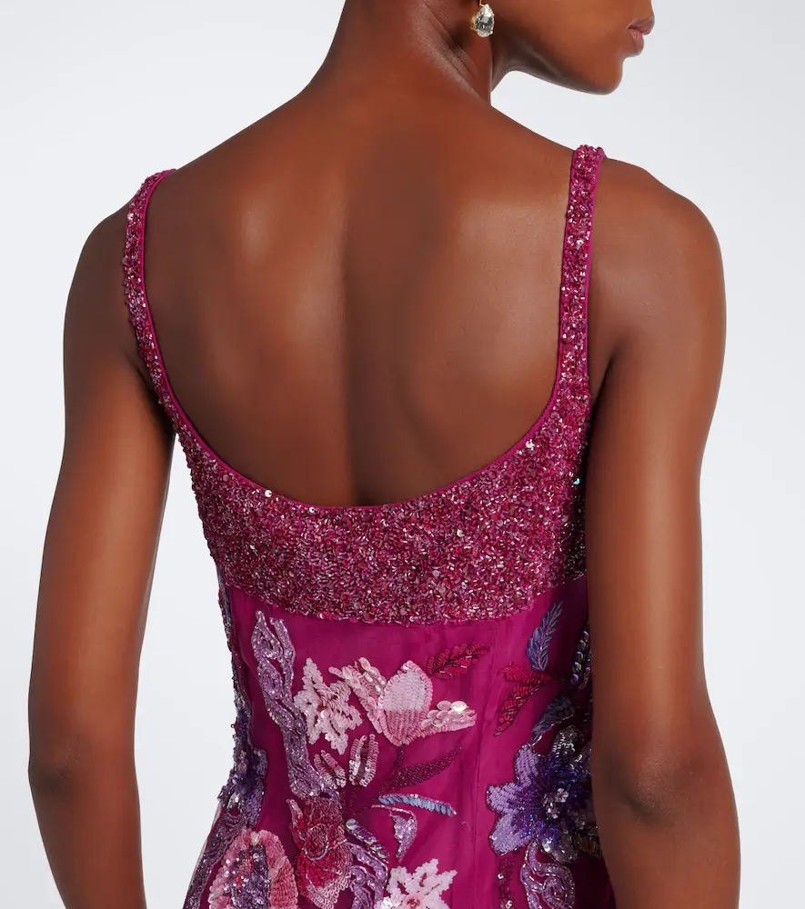 LA FUORI Là Fuori Mystical Garden embellished floral gown | Thumbnail 2