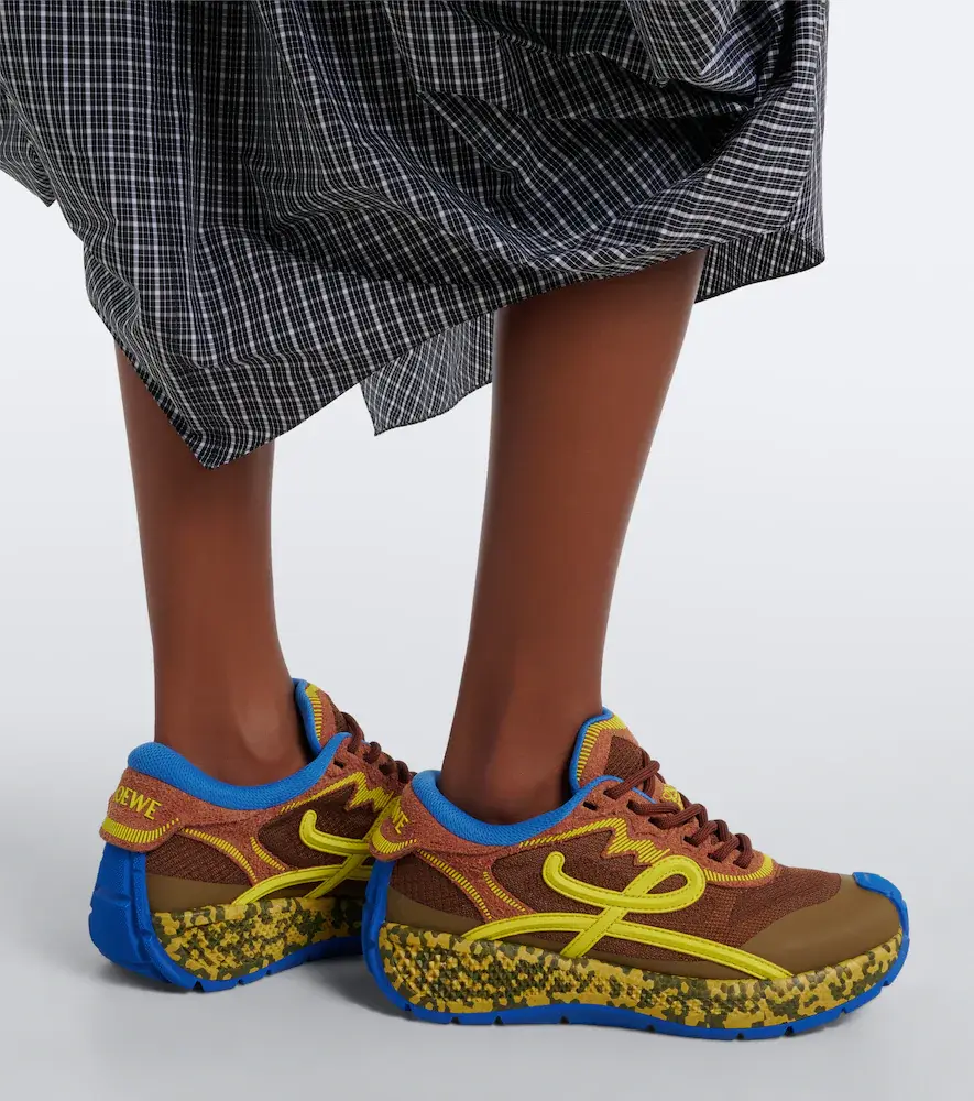 Loewe Pogo suede-trimmed sneakers | Thumbnail 6 Loewe Pogo suede-trimmed sneakers | Thumbnail 6