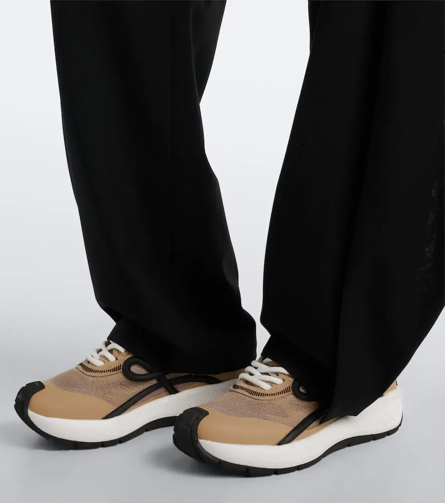 Loewe Pogo mesh-trimmed sneakers | Thumbnail 6