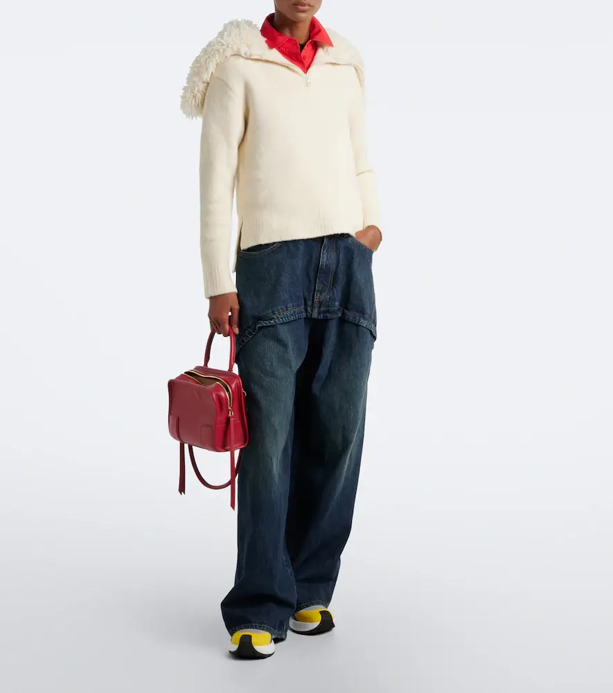 Loewe Pogo colorbocked mesh-trimmed sneakers | Thumbnail 5 Loewe Pogo colorbocked mesh-trimmed sneakers | Thumbnail 5