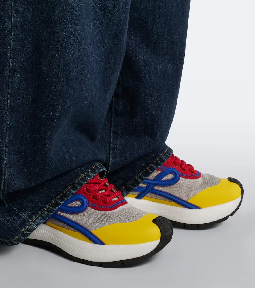 Loewe Pogo colorbocked mesh-trimmed sneakers | Thumbnail 6 Loewe Pogo colorbocked mesh-trimmed sneakers | Thumbnail 6