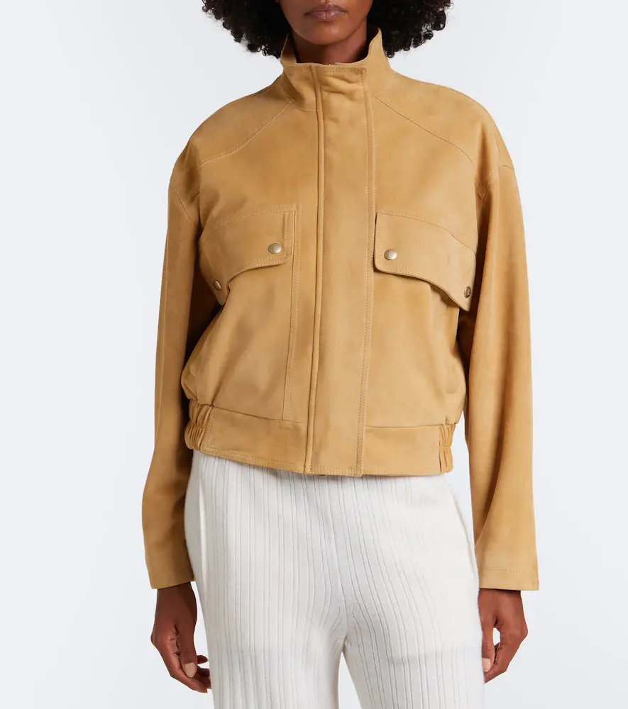 ELEVENTY Suede bomber jacket | Thumbnail 3 ELEVENTY Suede bomber jacket | Thumbnail 3