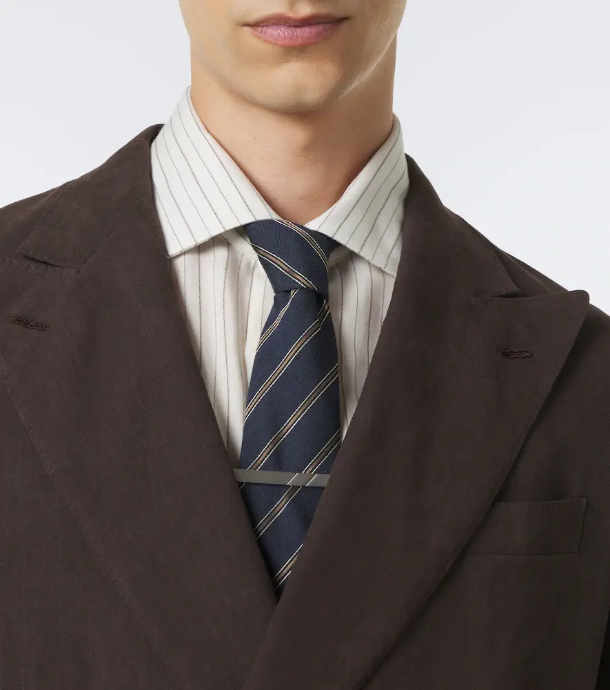 ELEVENTY Striped twill shirt | Thumbnail 5 ELEVENTY Striped twill shirt | Thumbnail 5
