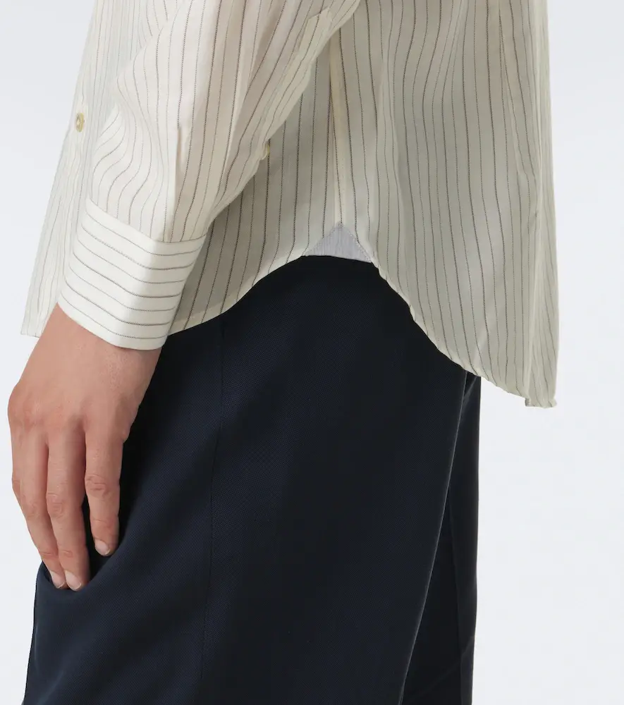 ELEVENTY Striped twill shirt | Thumbnail 7 ELEVENTY Striped twill shirt | Thumbnail 7