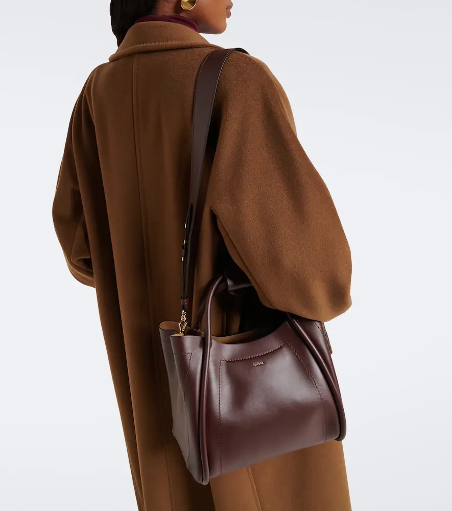 Max Mara Medium leather top-handle bag | Thumbnail 5 Max Mara Medium leather top-handle bag | Thumbnail 5