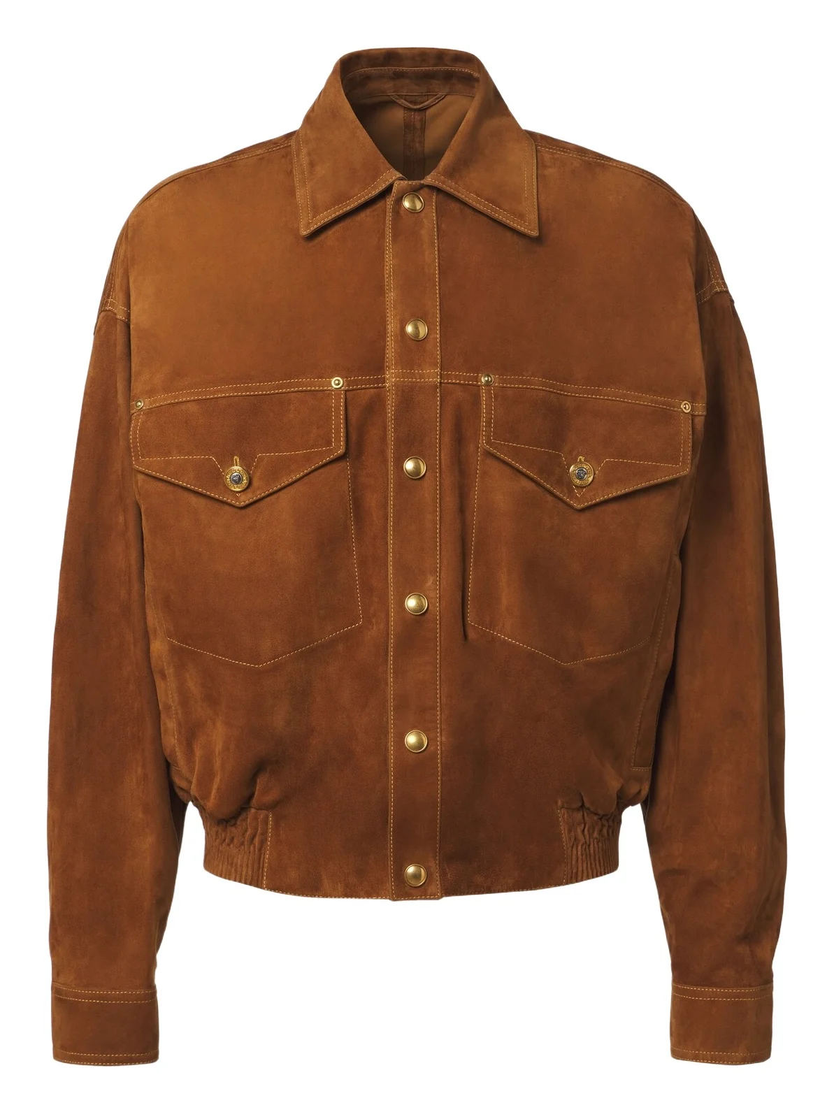Suede blouson jacket Suede blouson jacket