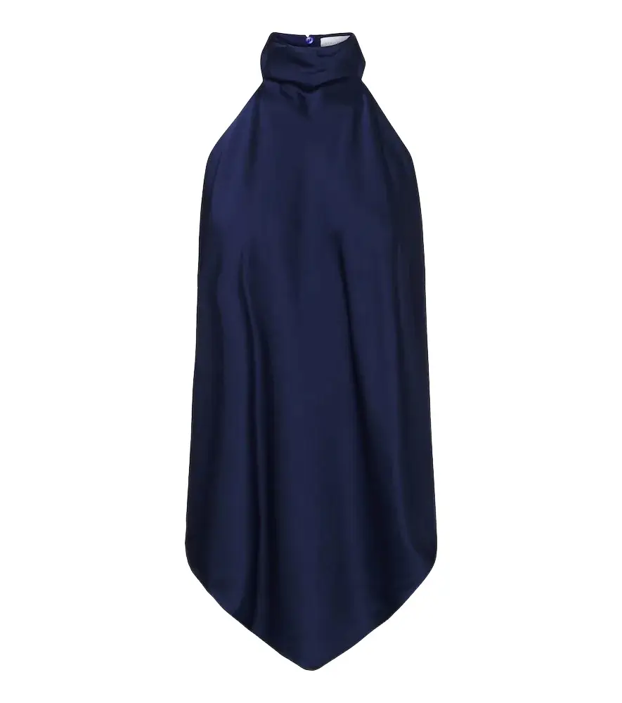 Stella McCartney Halterneck satin top | Image 1 Stella McCartney Halterneck satin top | Image 1