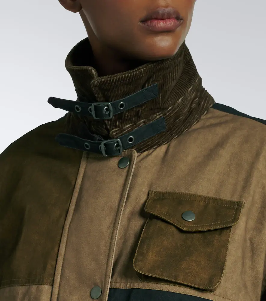 Marant Étoile Risla patchwork cotton jacket | Thumbnail 5