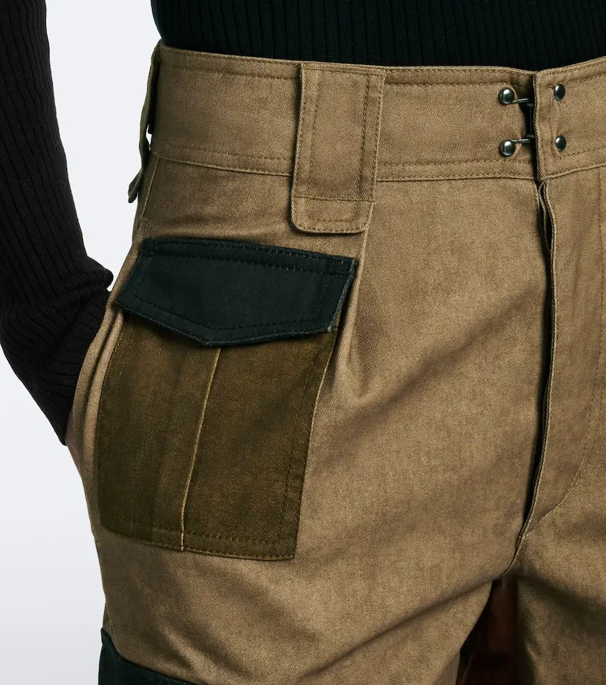 Marant Étoile Renzae patchwork cotton cargo pants | Thumbnail 2 Marant Étoile Renzae patchwork cotton cargo pants | Thumbnail 2