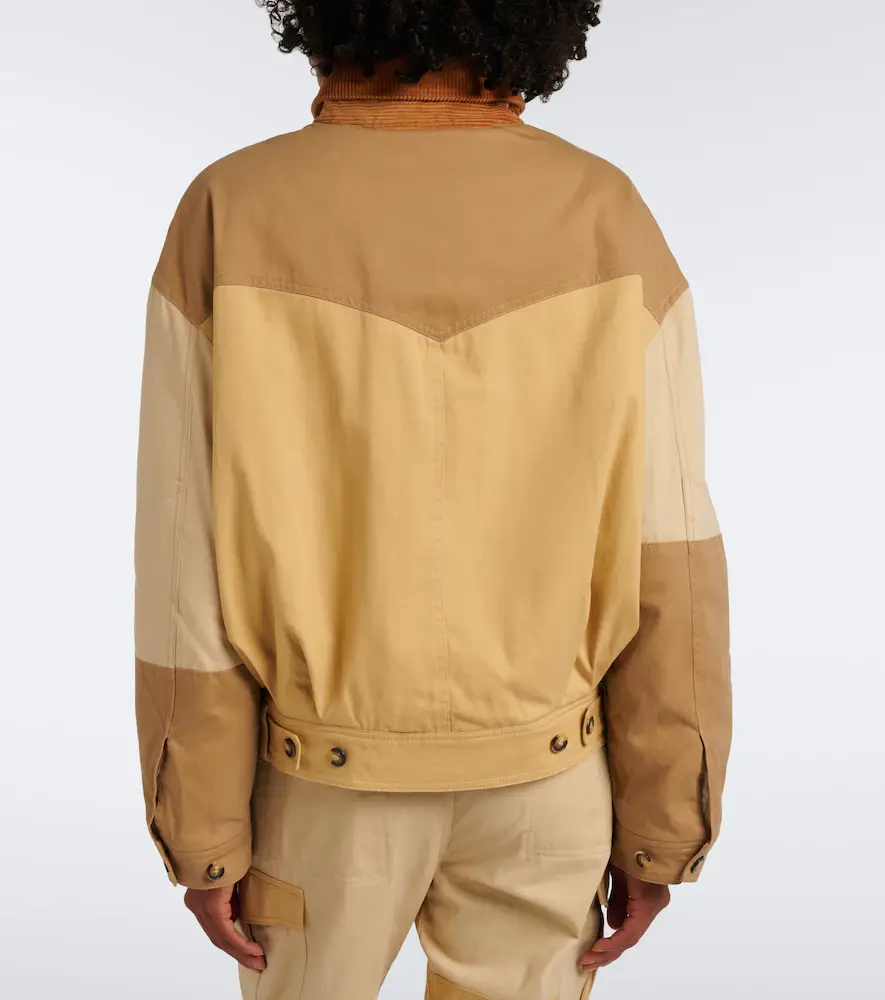 Marant Étoile Risla patchwork cotton jacket | Thumbnail 5