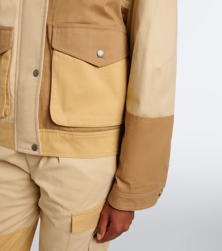Marant Étoile Risla patchwork cotton jacket | Thumbnail 6